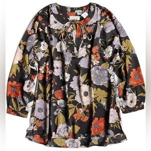 Loft fall floral 3/4 sleeve